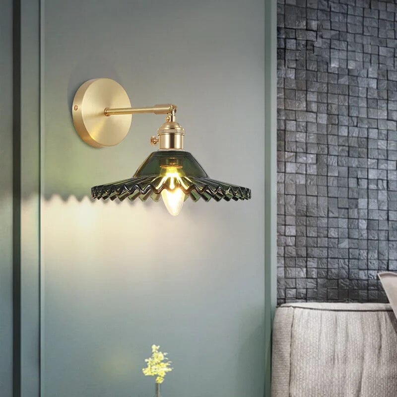 Marenzo Glass Wall Sconce