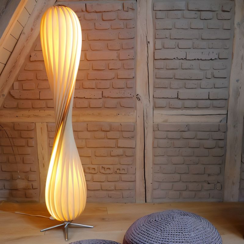 Averra Twist Floor Lamp