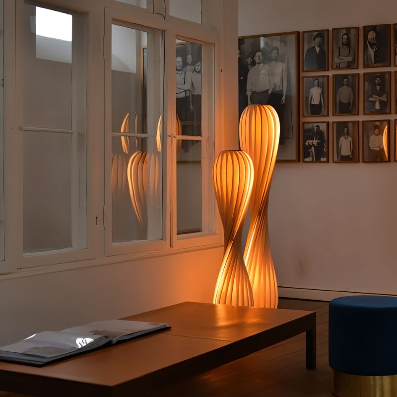 Averra Twist Floor Lamp