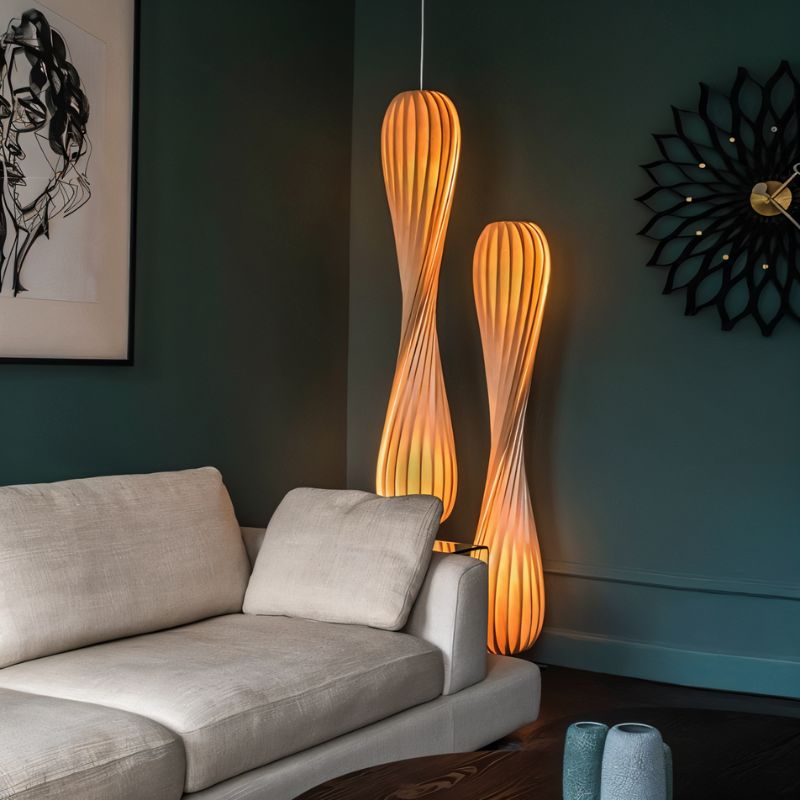 Averra Twist Floor Lamp