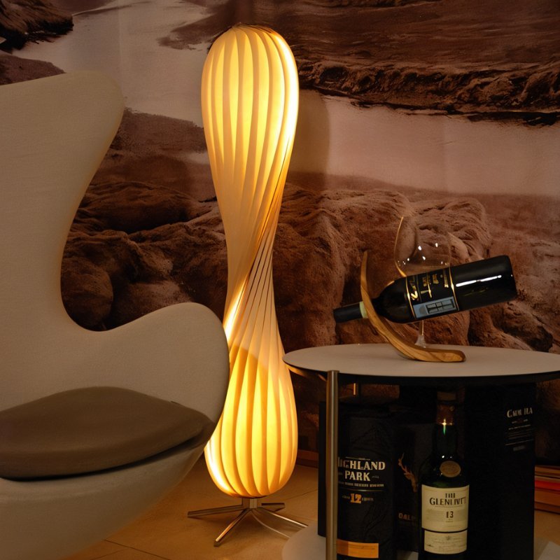Averra Twist Floor Lamp
