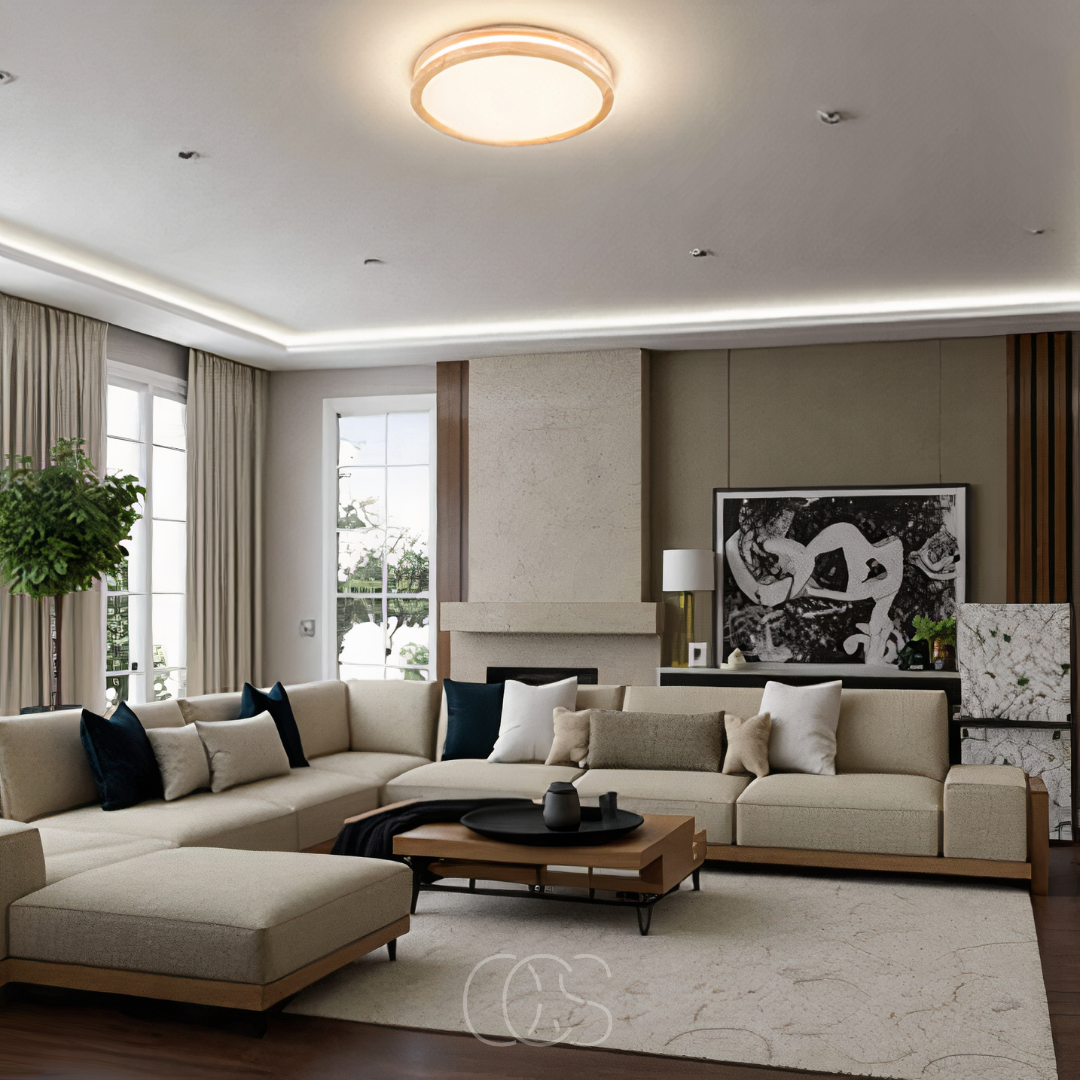 Cleroa - Basic modern LED ceiling lamp