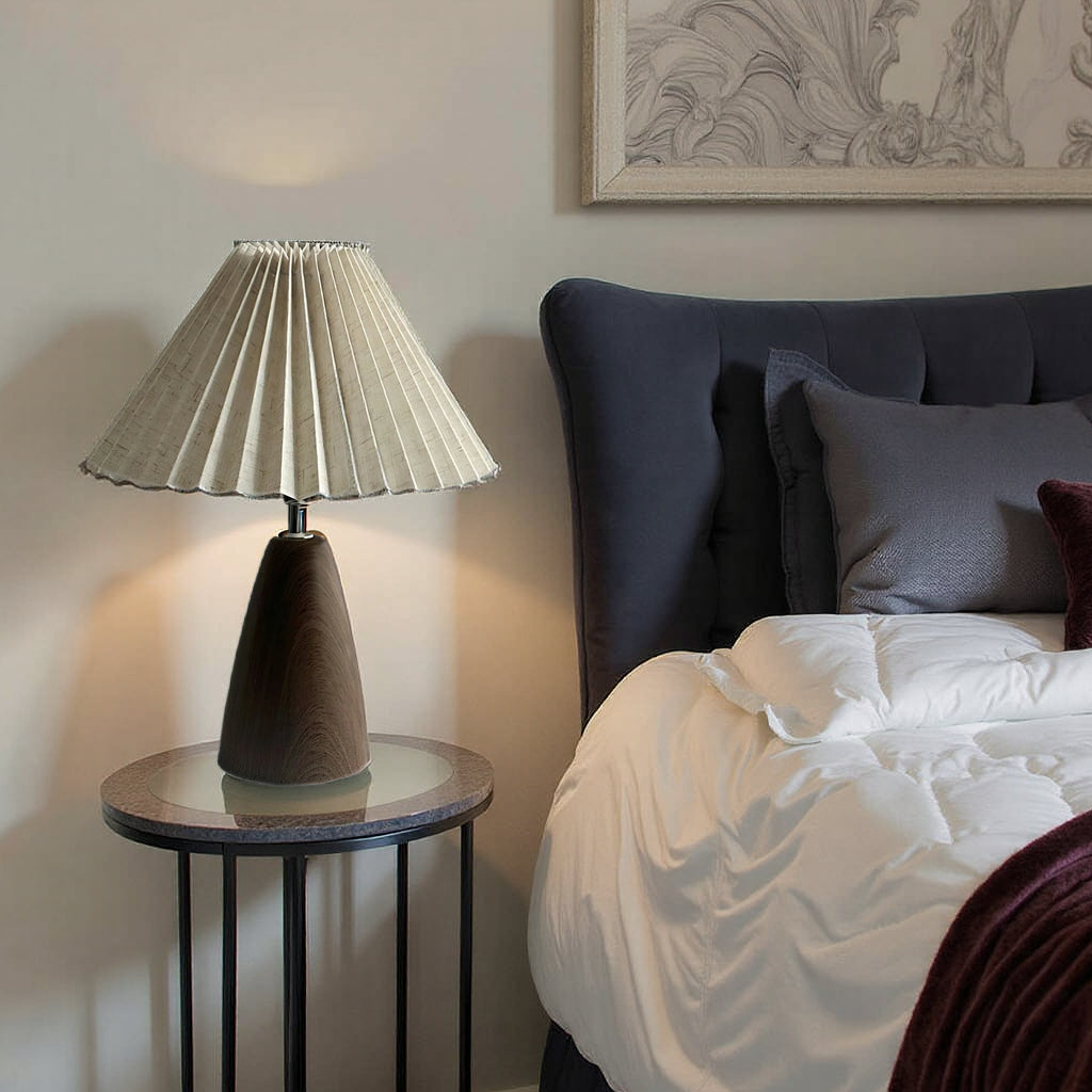 Cleroa - Beza linen table lamp