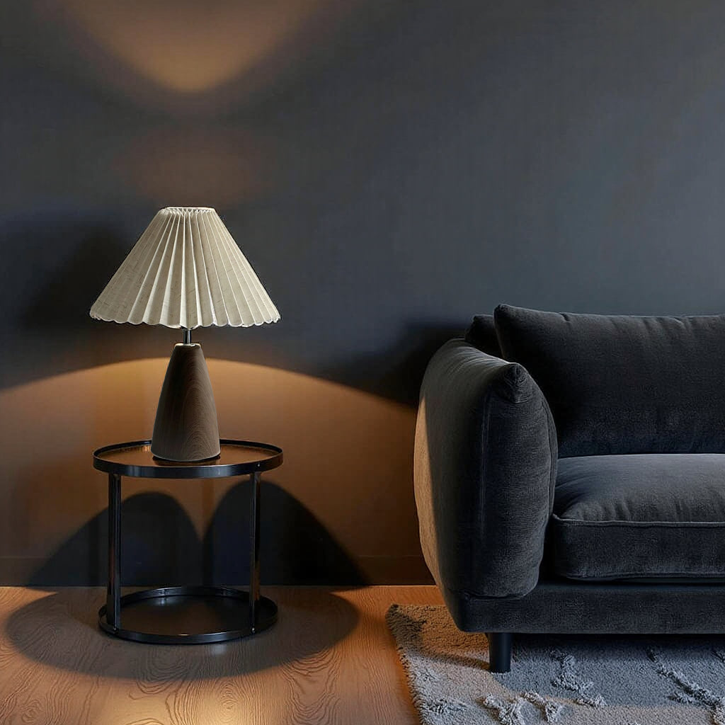 Cleroa - Beza linen table lamp
