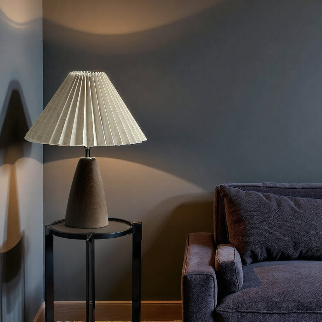 Cleroa - Beza linen table lamp