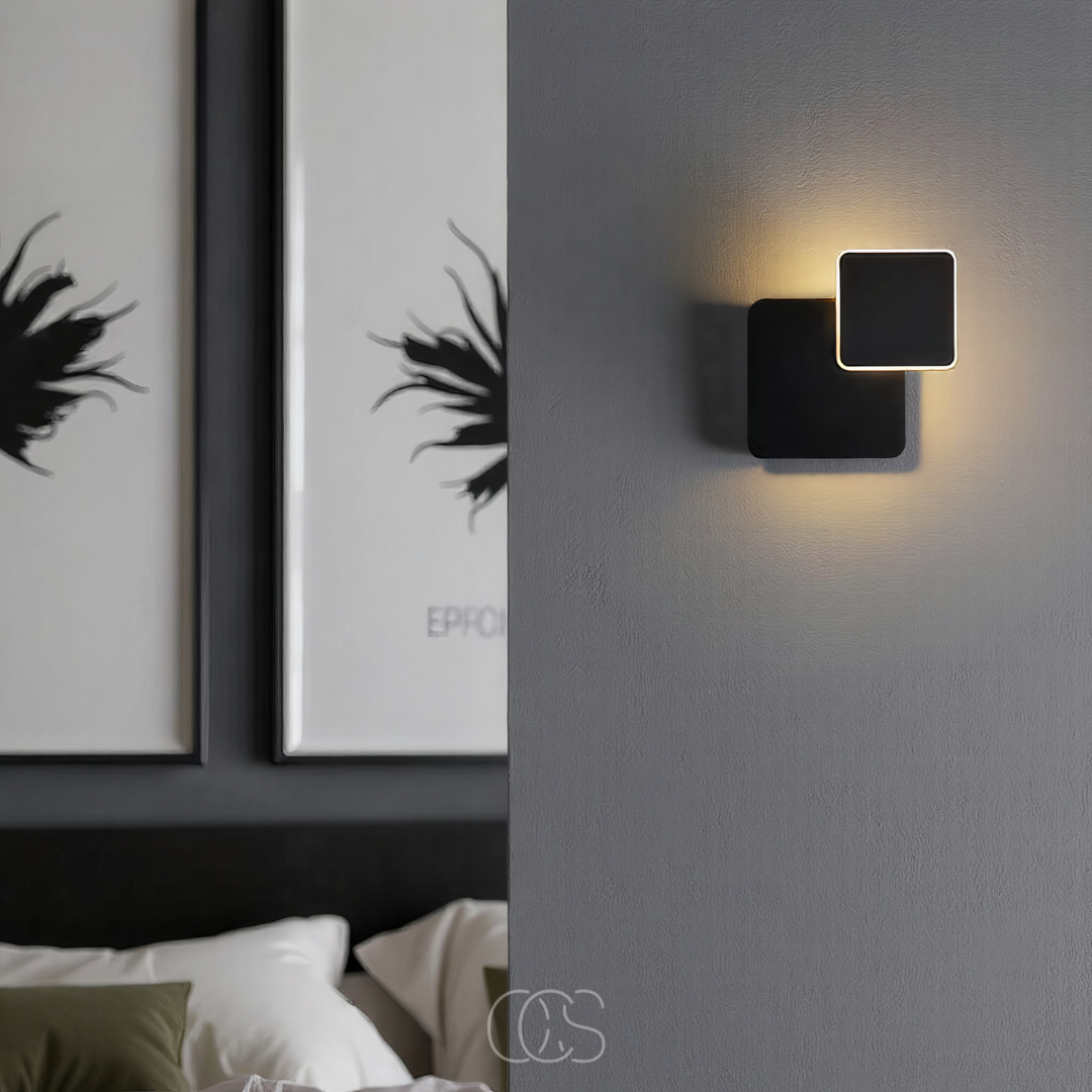 Cleroa - Double cube wall lamp
