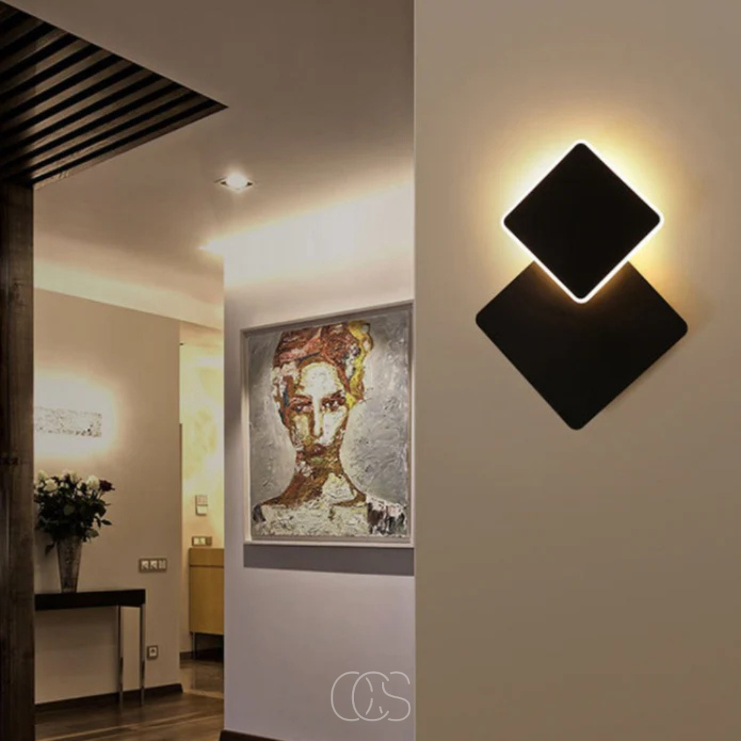 Cleroa - Double cube wall lamp
