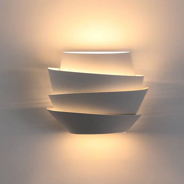 Cleroa - Lámpara de doble pared – diseño escandinavo y ambiente cálido