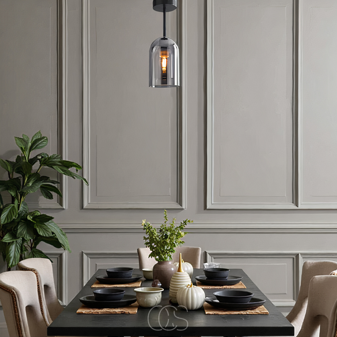 Cleroa - Glass Vintage LED ceiling lamp