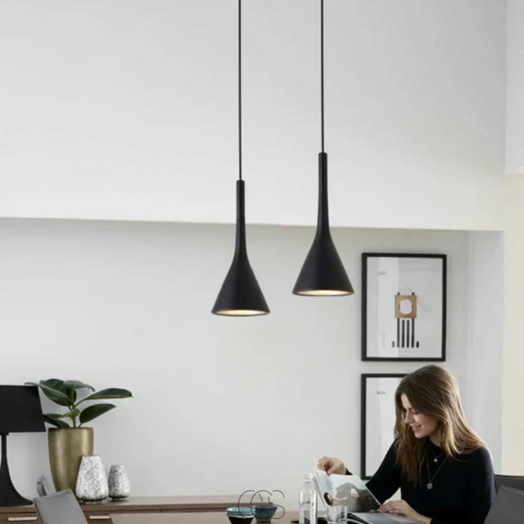 Cleroa - Lampe de plafond suspendue scandinave
