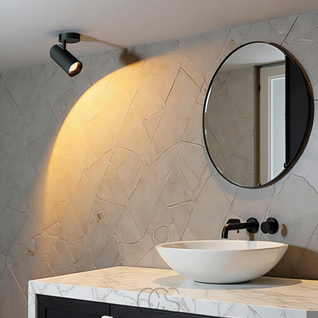 Cleroa - Spot LED de plafond simple - design élégant, lumière focalisée