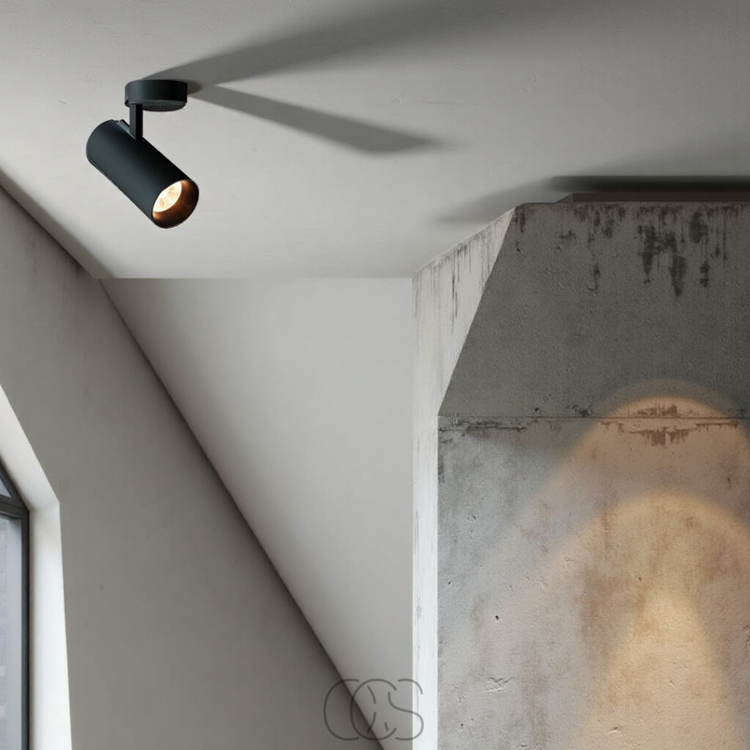 Cleroa - Spot LED de plafond simple - design élégant, lumière focalisée
