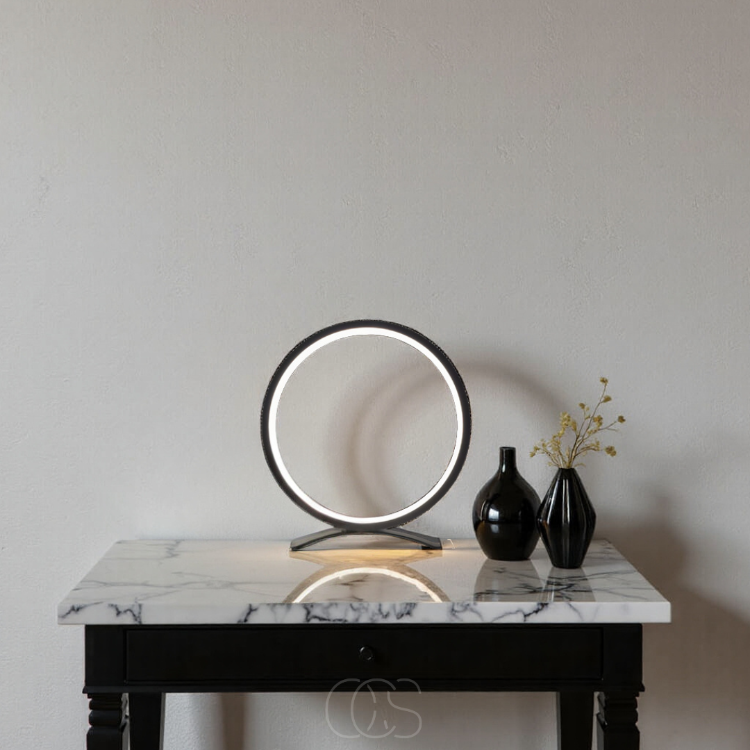 Cleroa - LED-ring bordlampe - moderne minimalistisk design