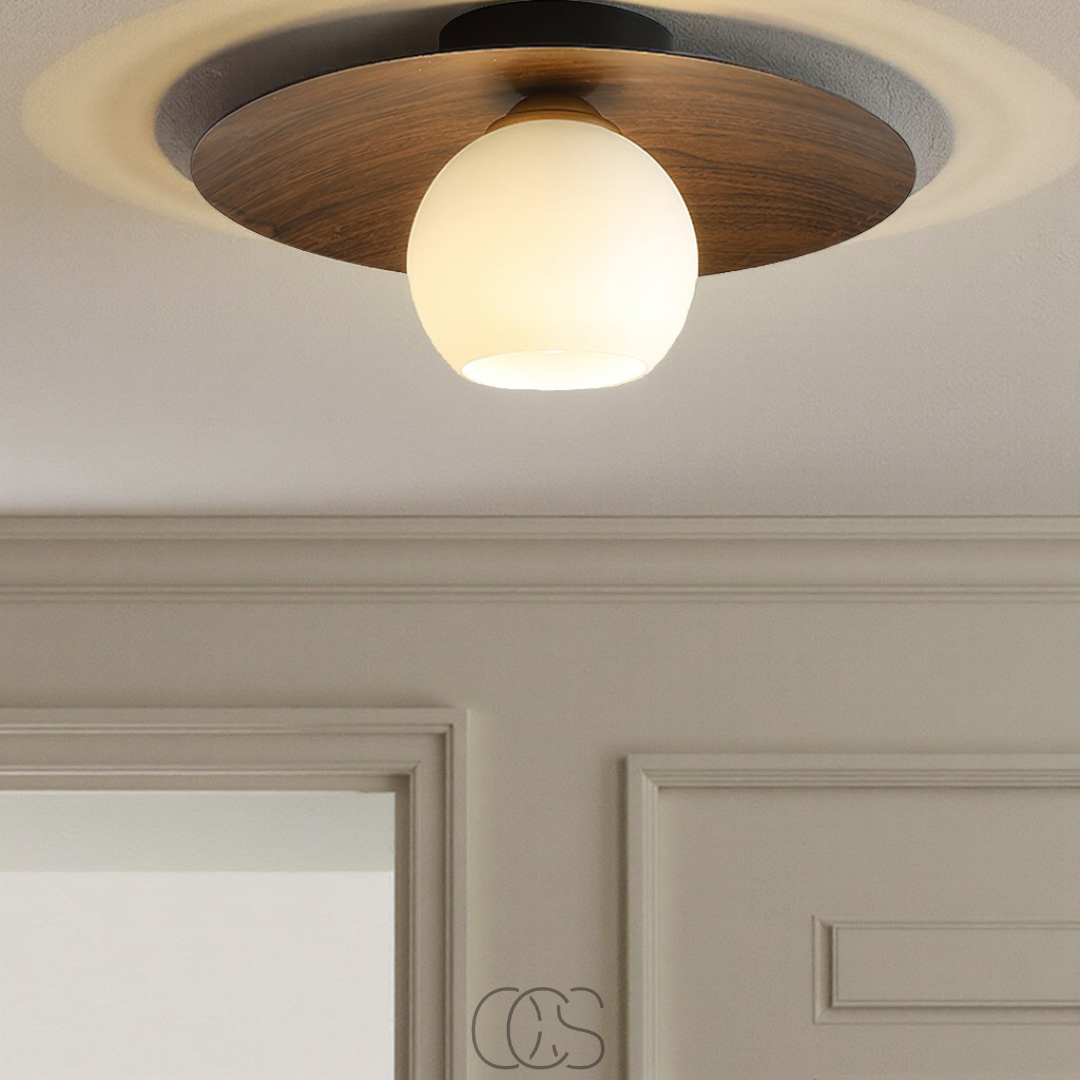 Cleroa - Loella lampe de plafond LED - tranquillité naturelle à la maison