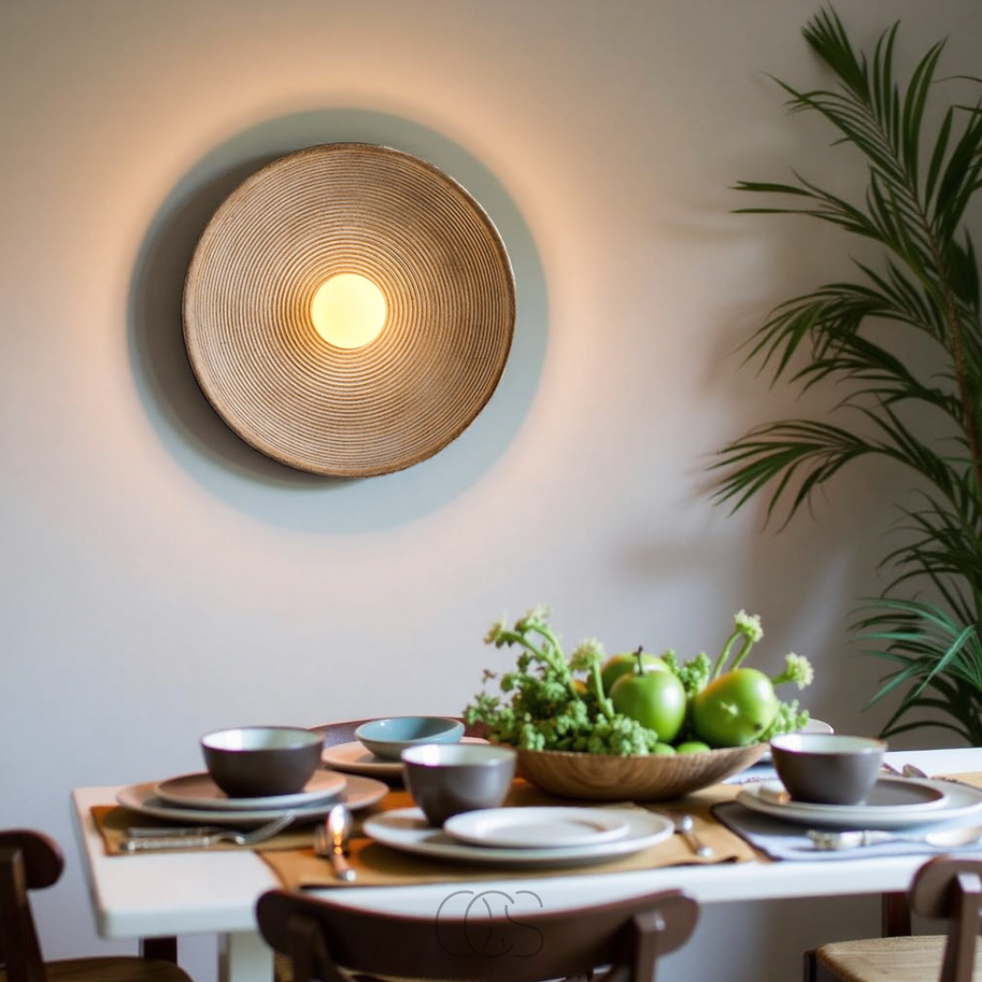 Cleroa - Lampada da parete di lusso a LED - a forma di ciotola