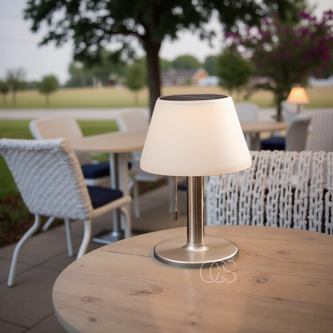 Cleroa - Lampe de table sans fil de luxe - Lanterne LED tactile dimmable