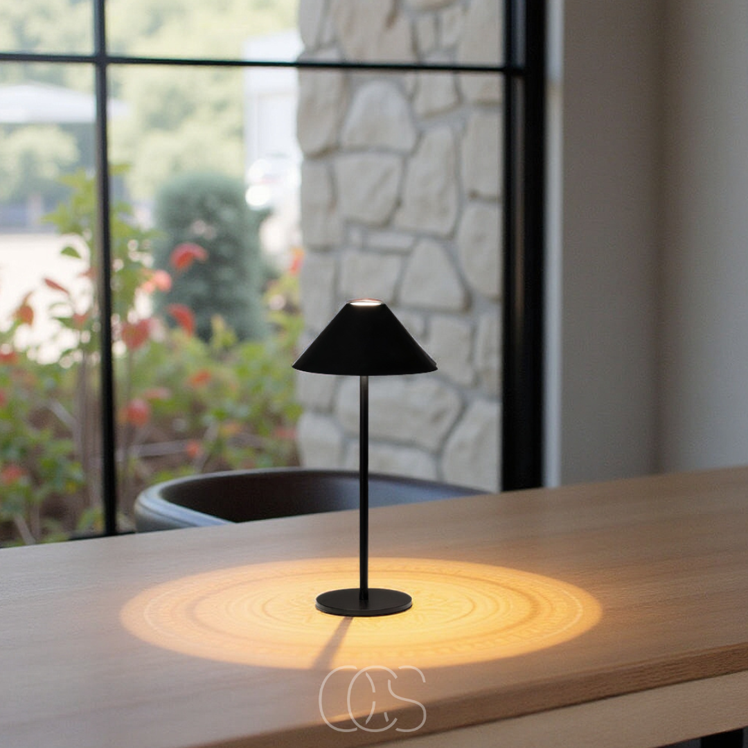 Cleroa - Luxus kabellose Tischlampe - Touch dimmbare LED-Laterne