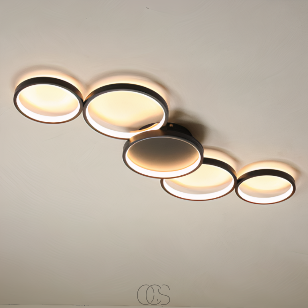 Cleroa - Modern Design Ceiling Lamp - LED Rings