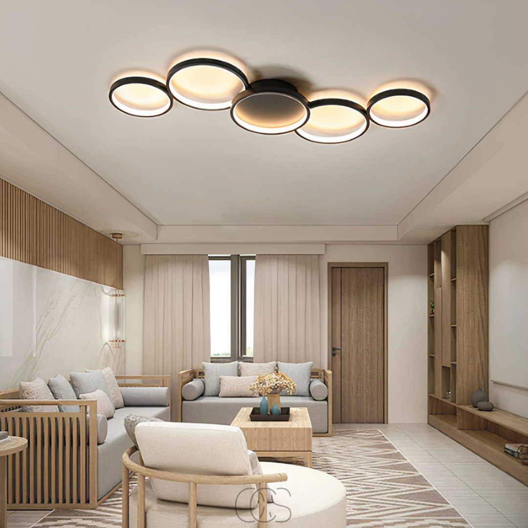 Cleroa - Modern Design Ceiling Lamp - LED Rings