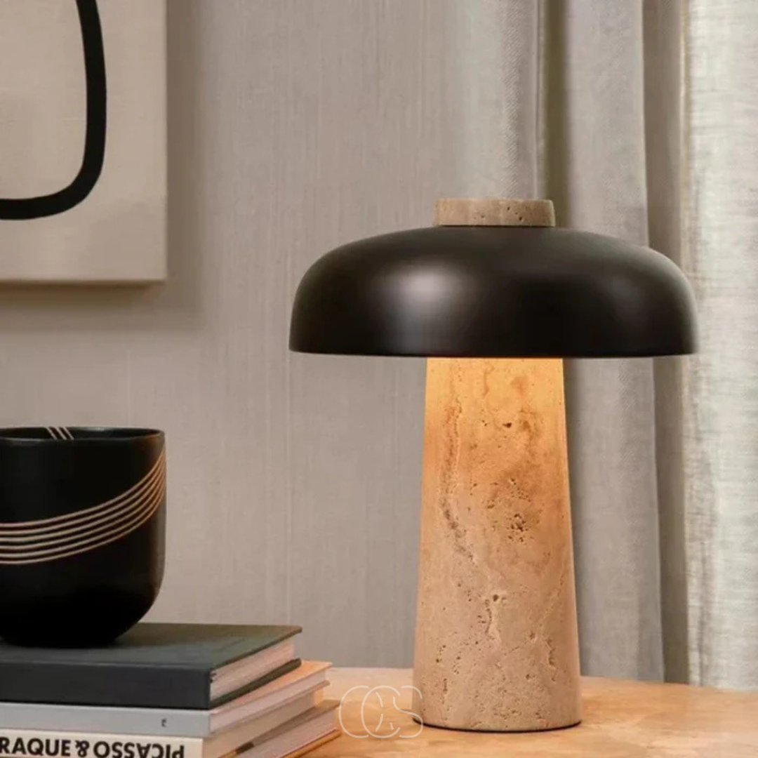 Cleroa - Modern Stone Table Lamp