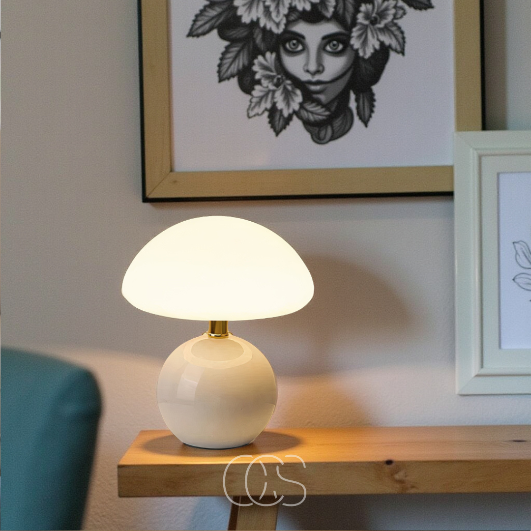 Cleroa - Mushroom Lamp - Dimmable LED Design Table Lamp