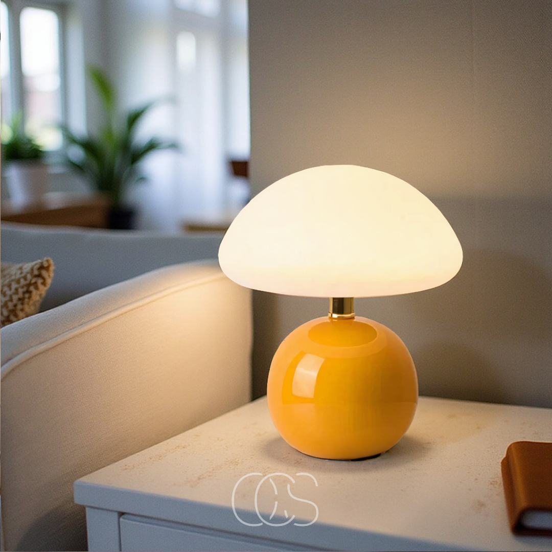 Cleroa - Mushroom Lamp - Dimmable LED Design Table Lamp