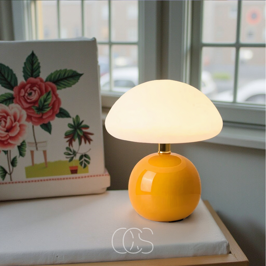 Cleroa - Mushroom Lamp - Dimmable LED Design Table Lamp