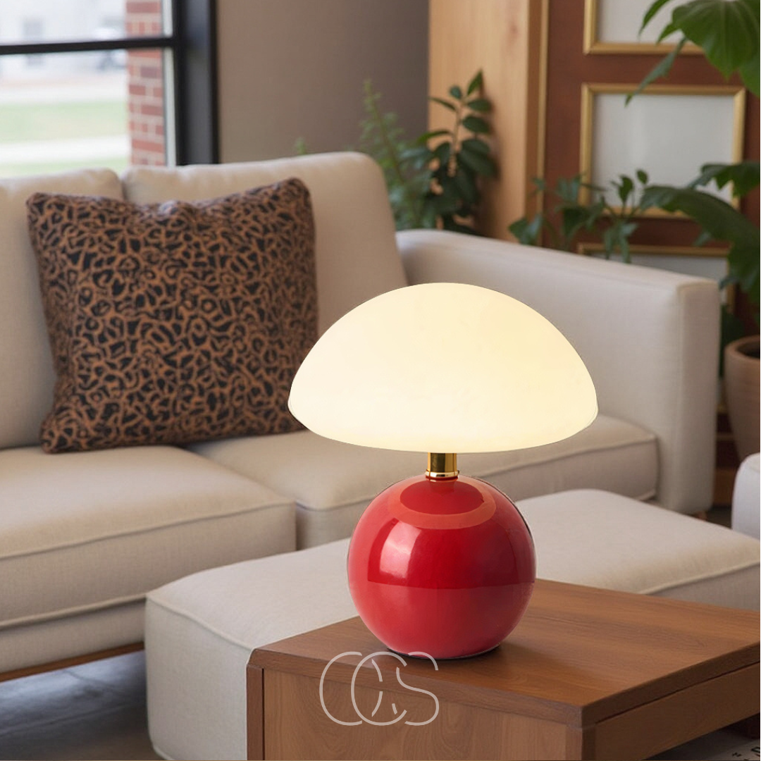 Cleroa - Mushroom Lamp - Dimmable LED Design Table Lamp