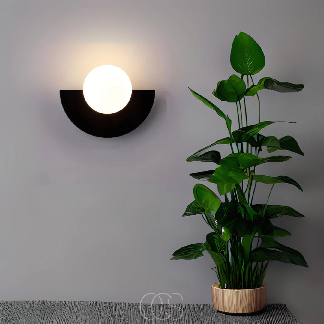 Cleroa - Nordic Half-Circular Wall Lamp – Scandinavian Design