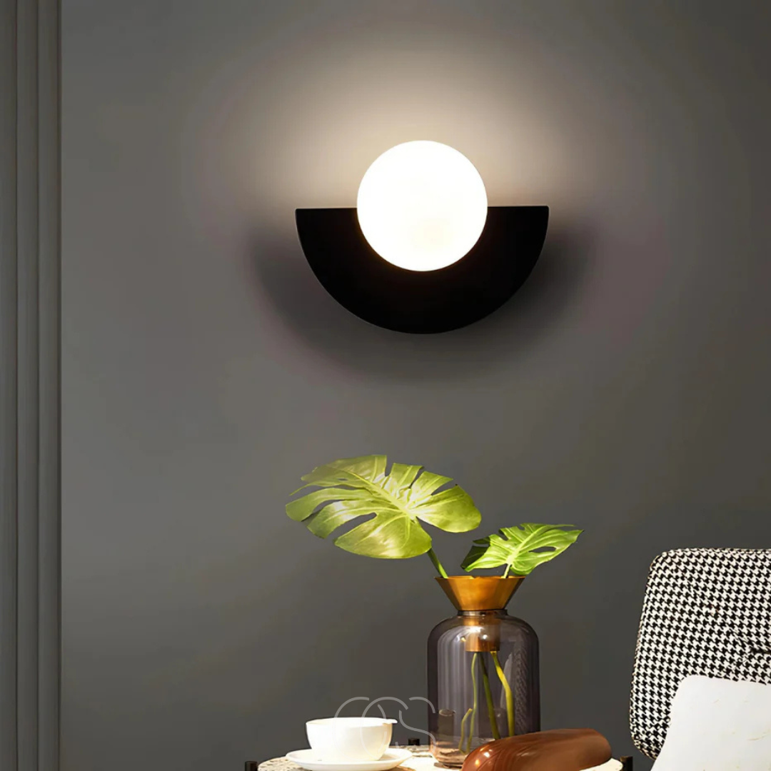 Cleroa - Nordic Half-Circular Wall Lamp – Scandinavian Design