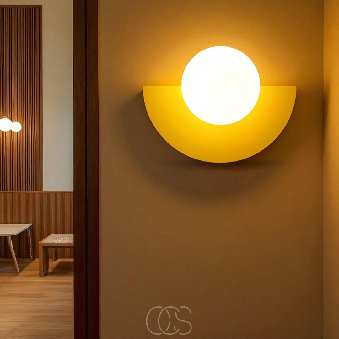 Cleroa - Nordic Half-Circular Wall Lamp – Scandinavian Design