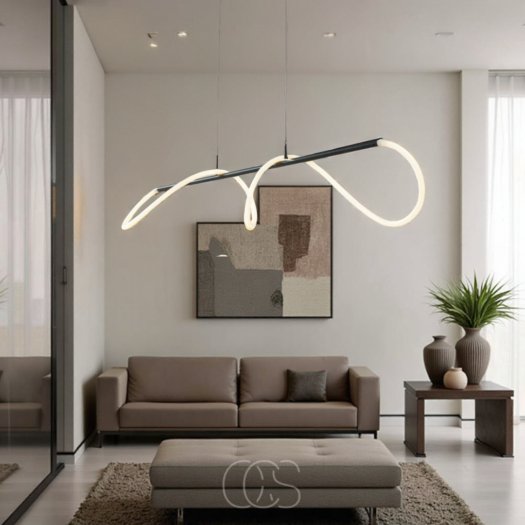 Cleroa - Pendant lamp with LED tubes - Modern design