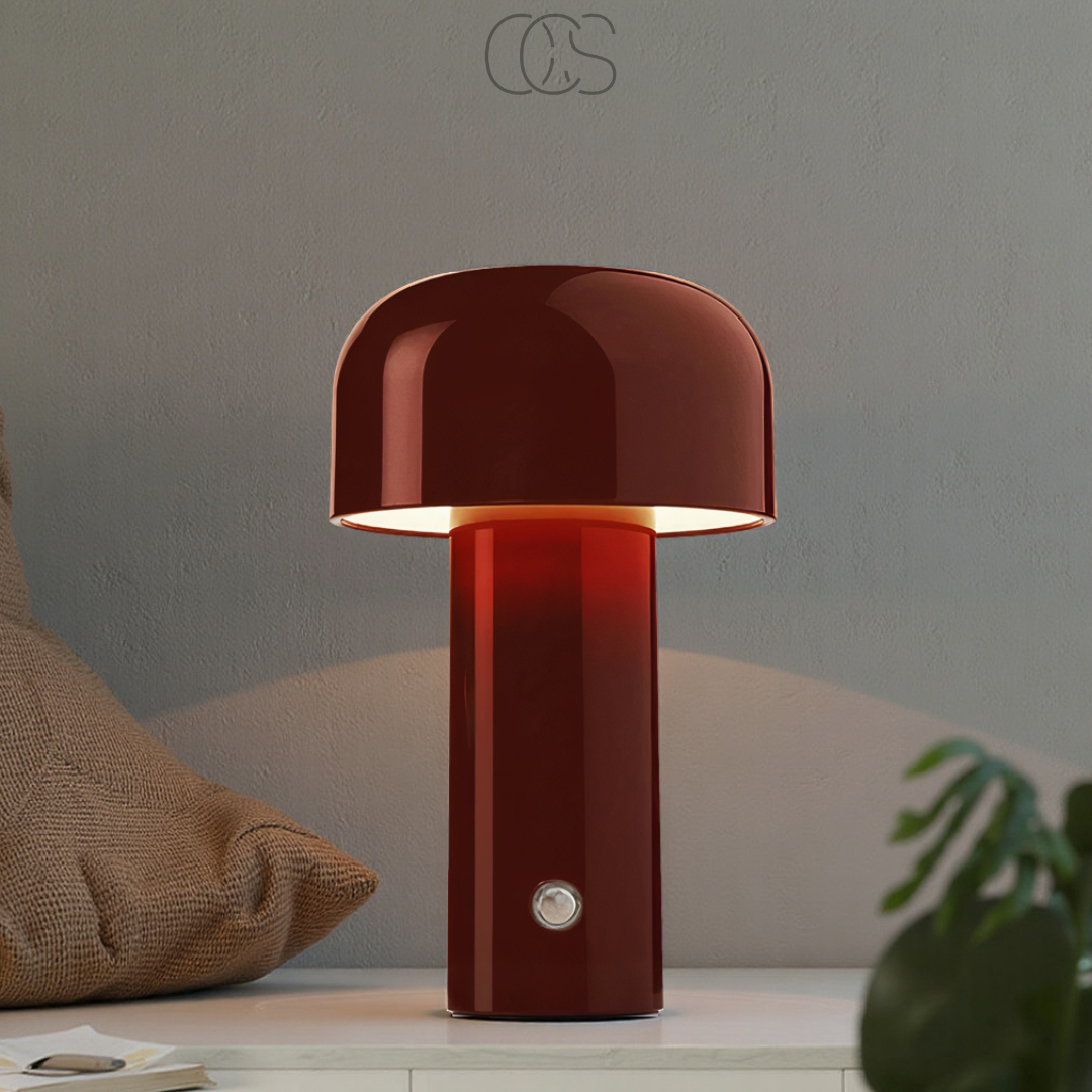 Cleroa - Retro Table Lamp – wireless, dimmable & can be placed anywhere