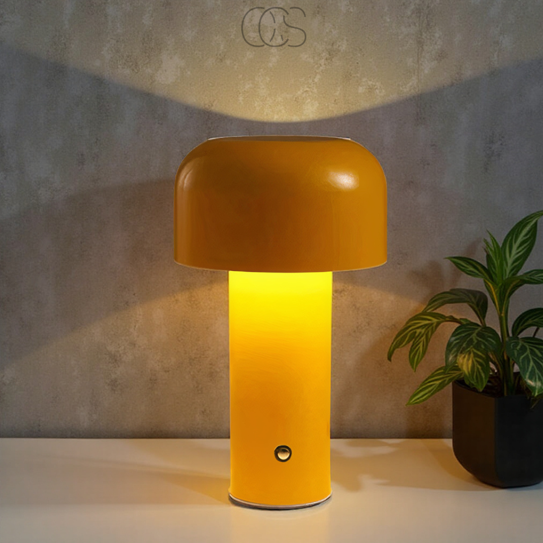 Cleroa - Retro Table Lamp – wireless, dimmable & can be placed anywhere