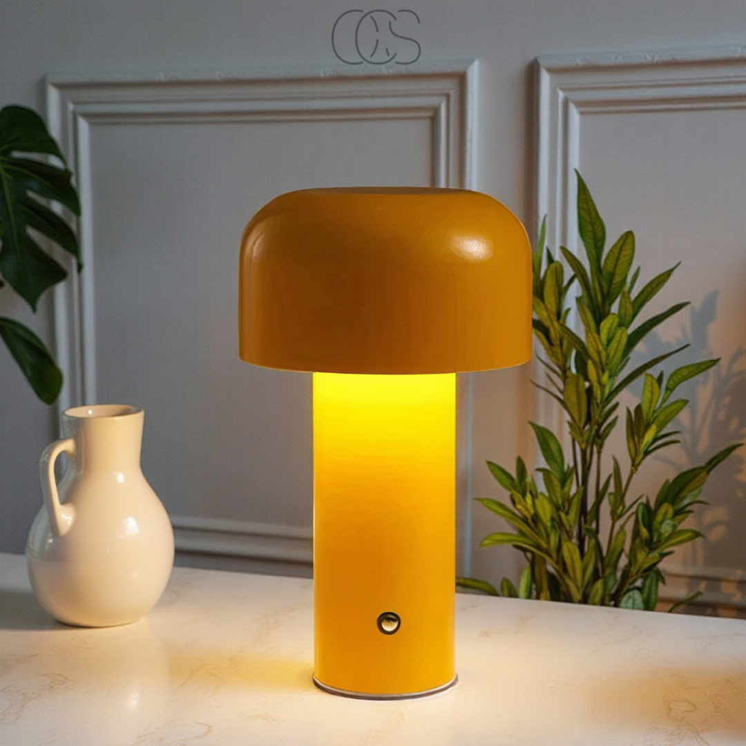 Cleroa - Retro Table Lamp – wireless, dimmable & can be placed anywhere