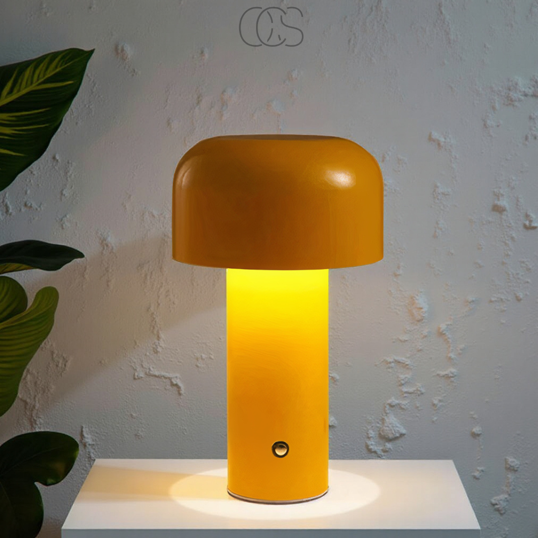 Cleroa - Retro Table Lamp – wireless, dimmable & can be placed anywhere