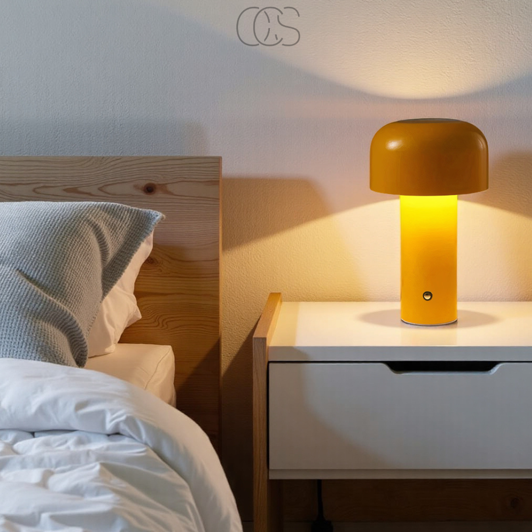 Cleroa - Retro Table Lamp – wireless, dimmable & can be placed anywhere