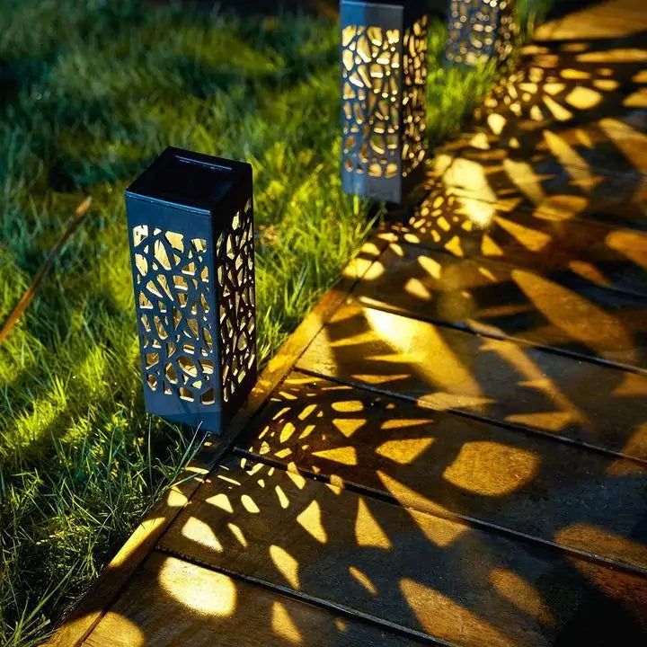 Cleroa - Solar Garden Light Pole - Wireless Solar Outdoor Lamp