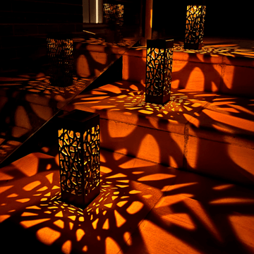 Cleroa - Solar Garden Light Pole - Wireless Solar Outdoor Lamp