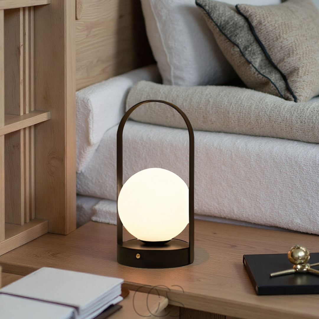 Cleroa - Spherical Table Lamp - Wireless LED Night Light