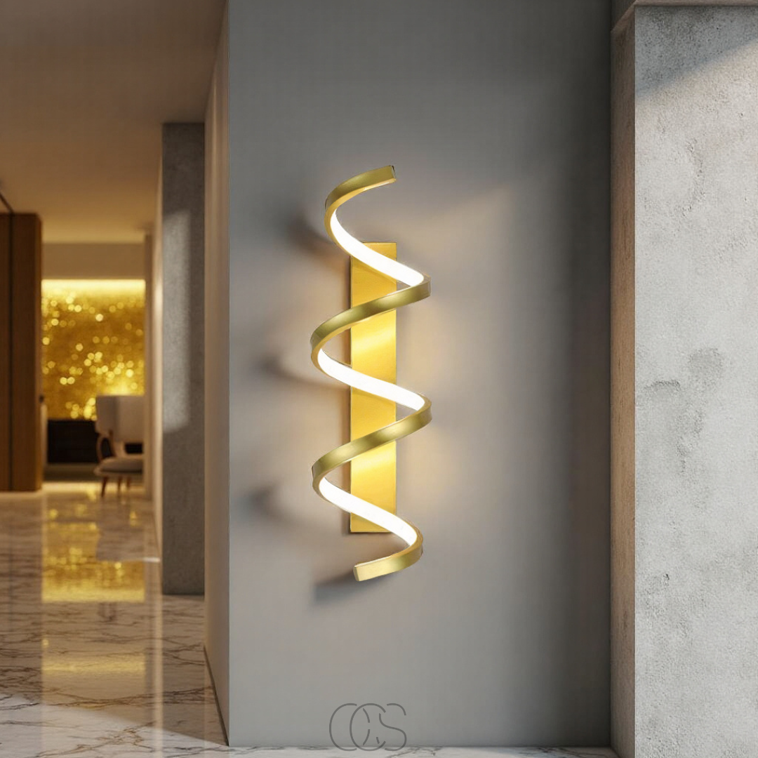 Cleroa - Spiral LED wall lamp - Dimmable