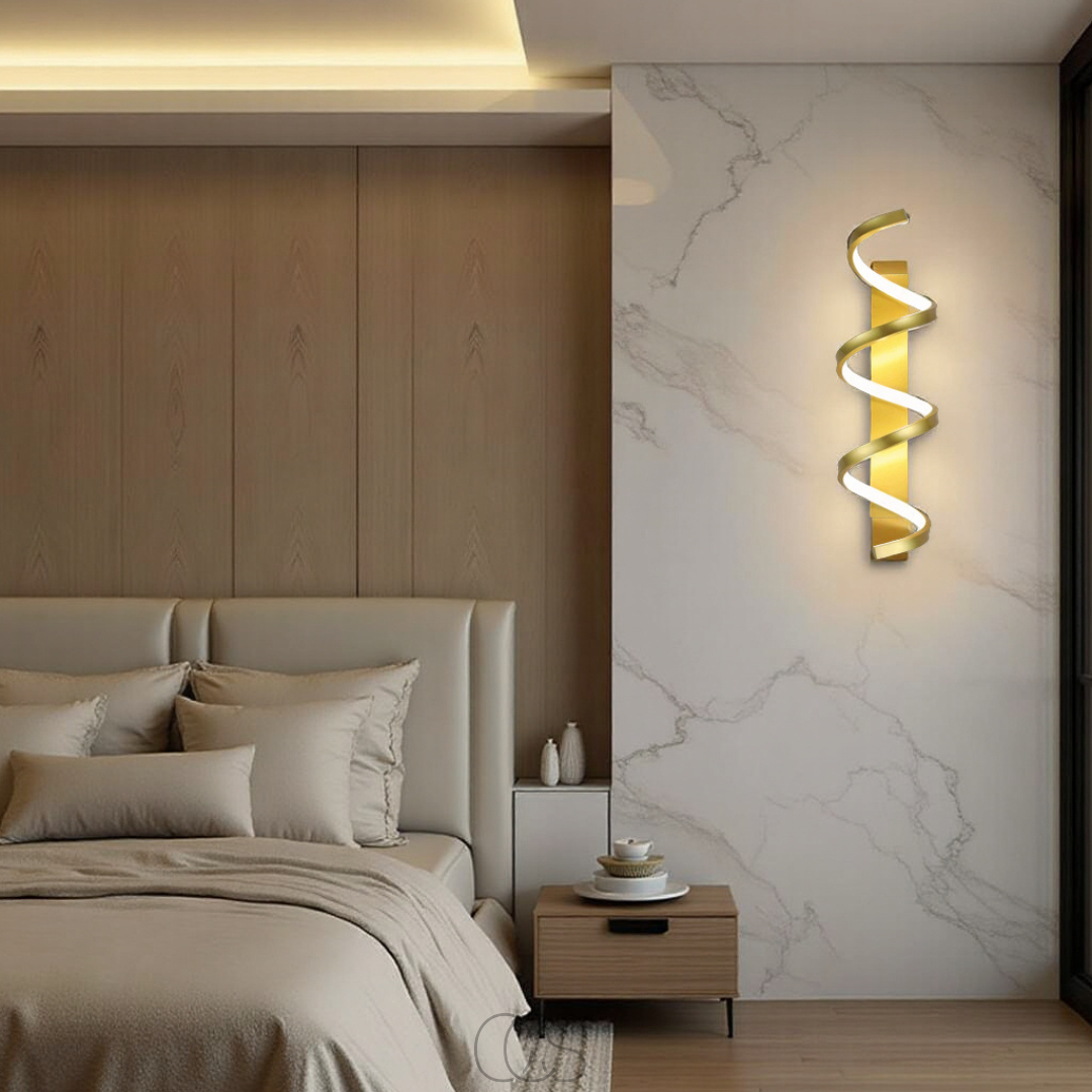 Cleroa - Spiral LED wall lamp - Dimmable