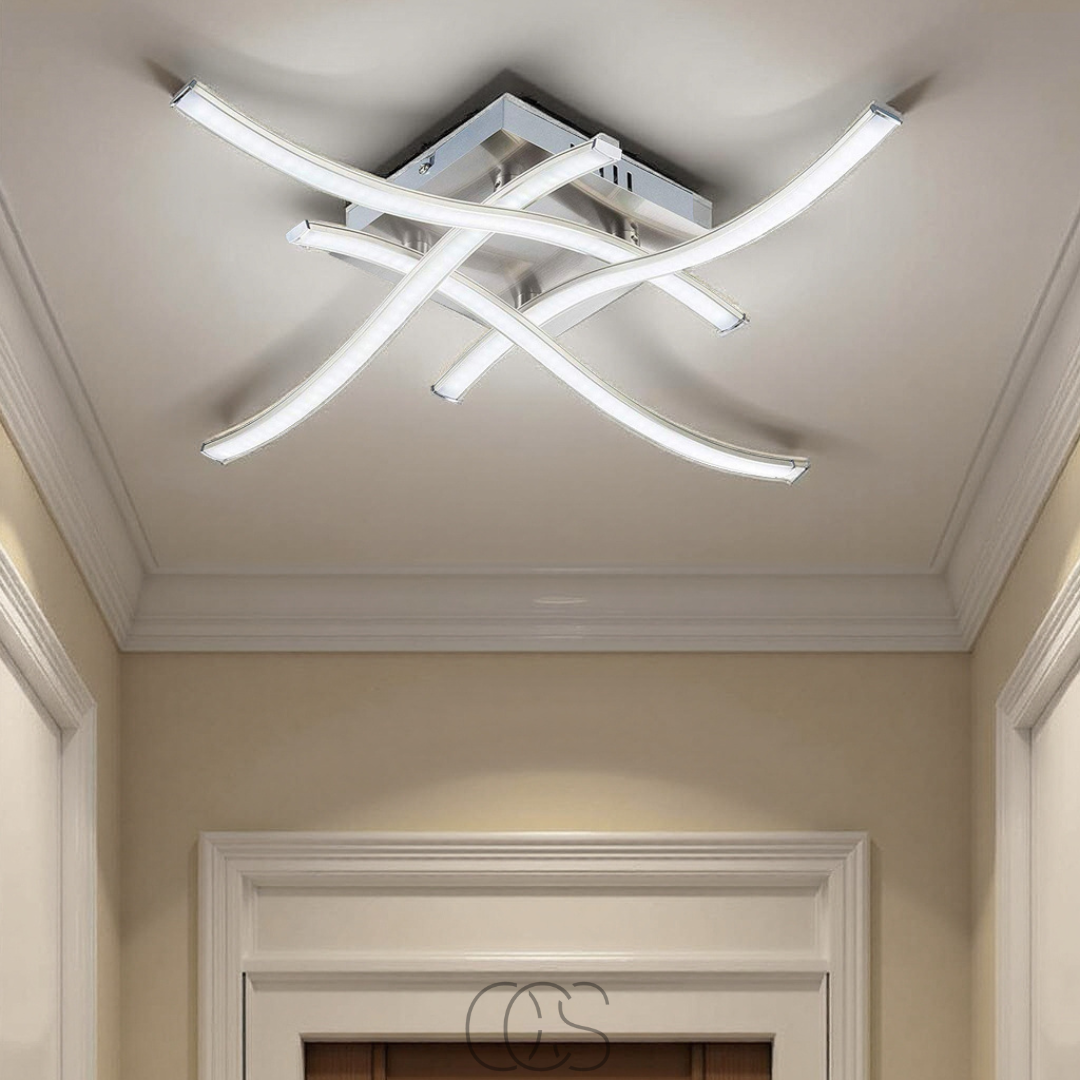 Cleroa - Square LED ceiling lamp