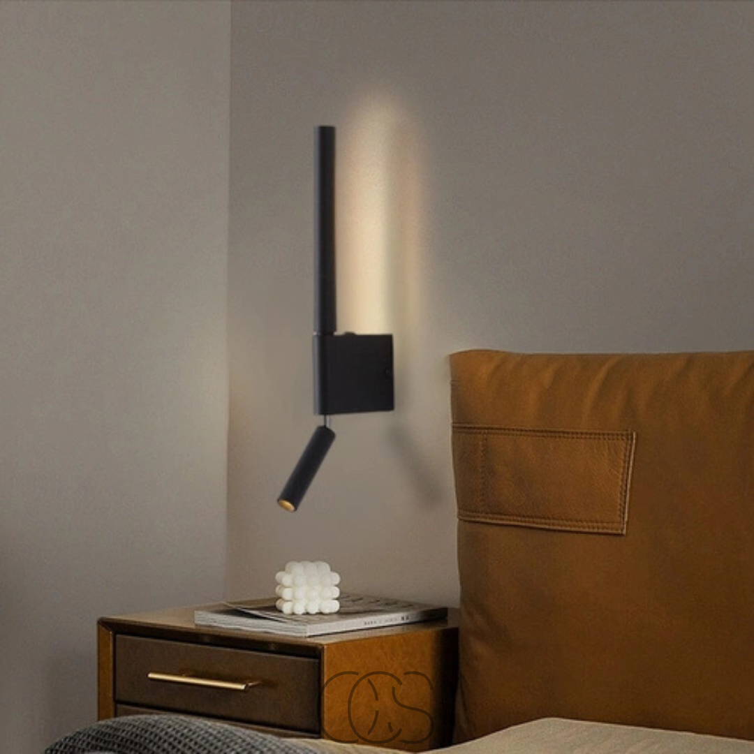 Cleroa - Stylish LED Wall Lamp with Reading Lamp