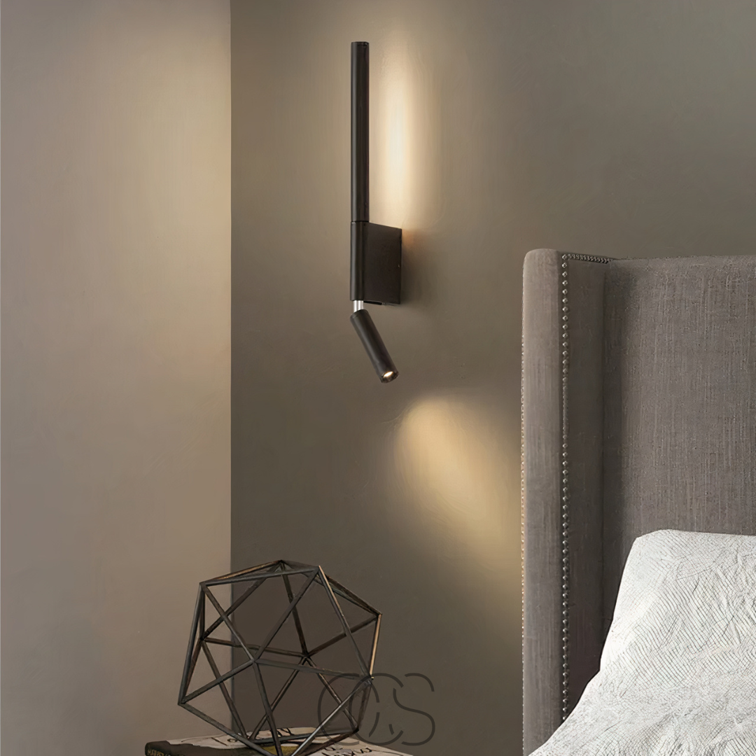 Cleroa - Stylish LED Wall Lamp with Reading Lamp
