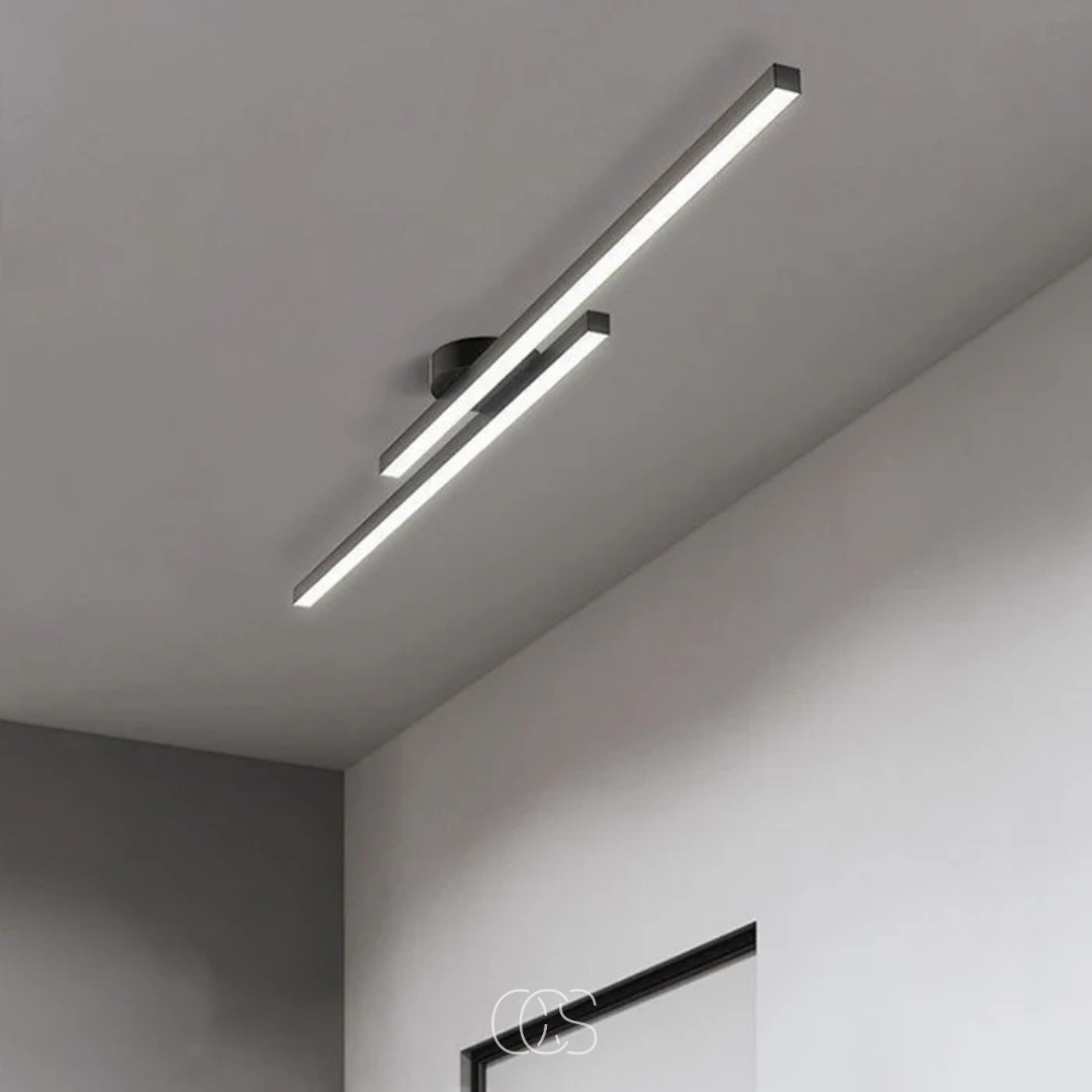 Cleroa - modern aluminum ceiling lamp - Sleek ceiling lighting