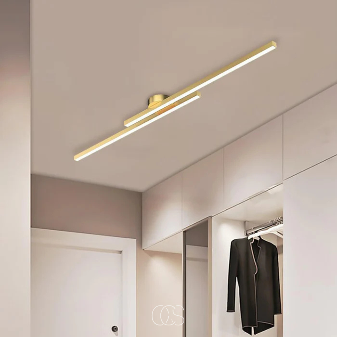 Cleroa - modern aluminum ceiling lamp - Sleek ceiling lighting