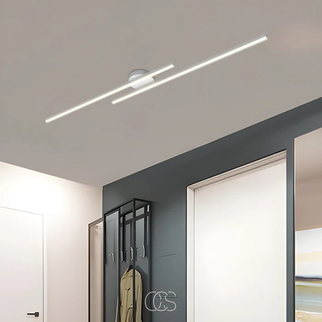 Cleroa - modern aluminum ceiling lamp - Sleek ceiling lighting