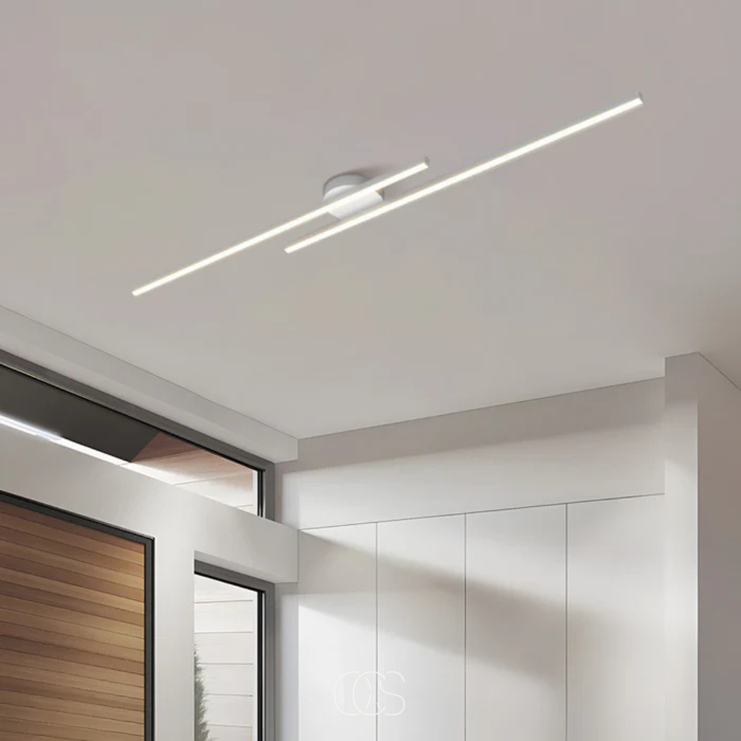 Cleroa - modern aluminum ceiling lamp - Sleek ceiling lighting