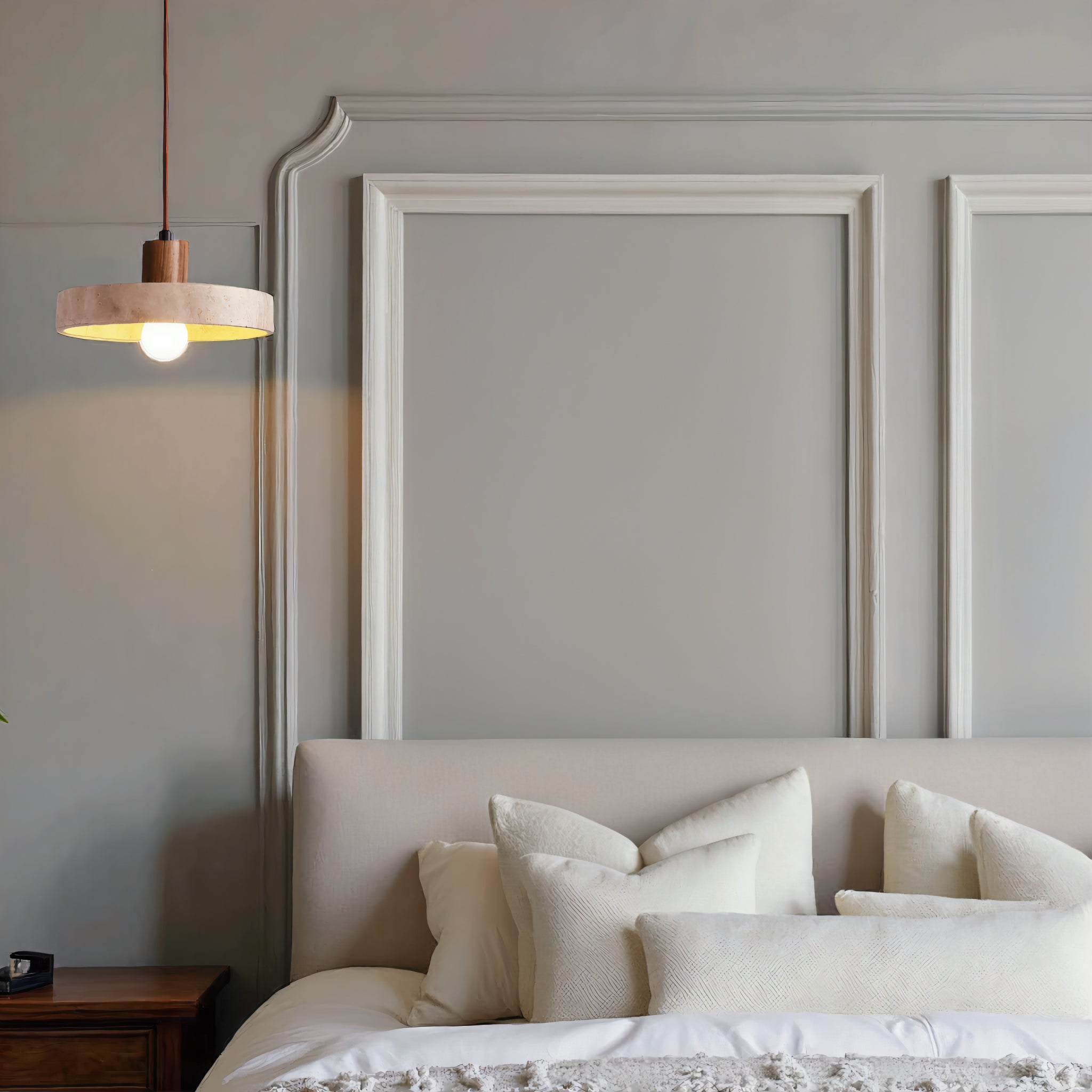 Cleroa - pendant lamp in natural stone - Unique & Adjustable